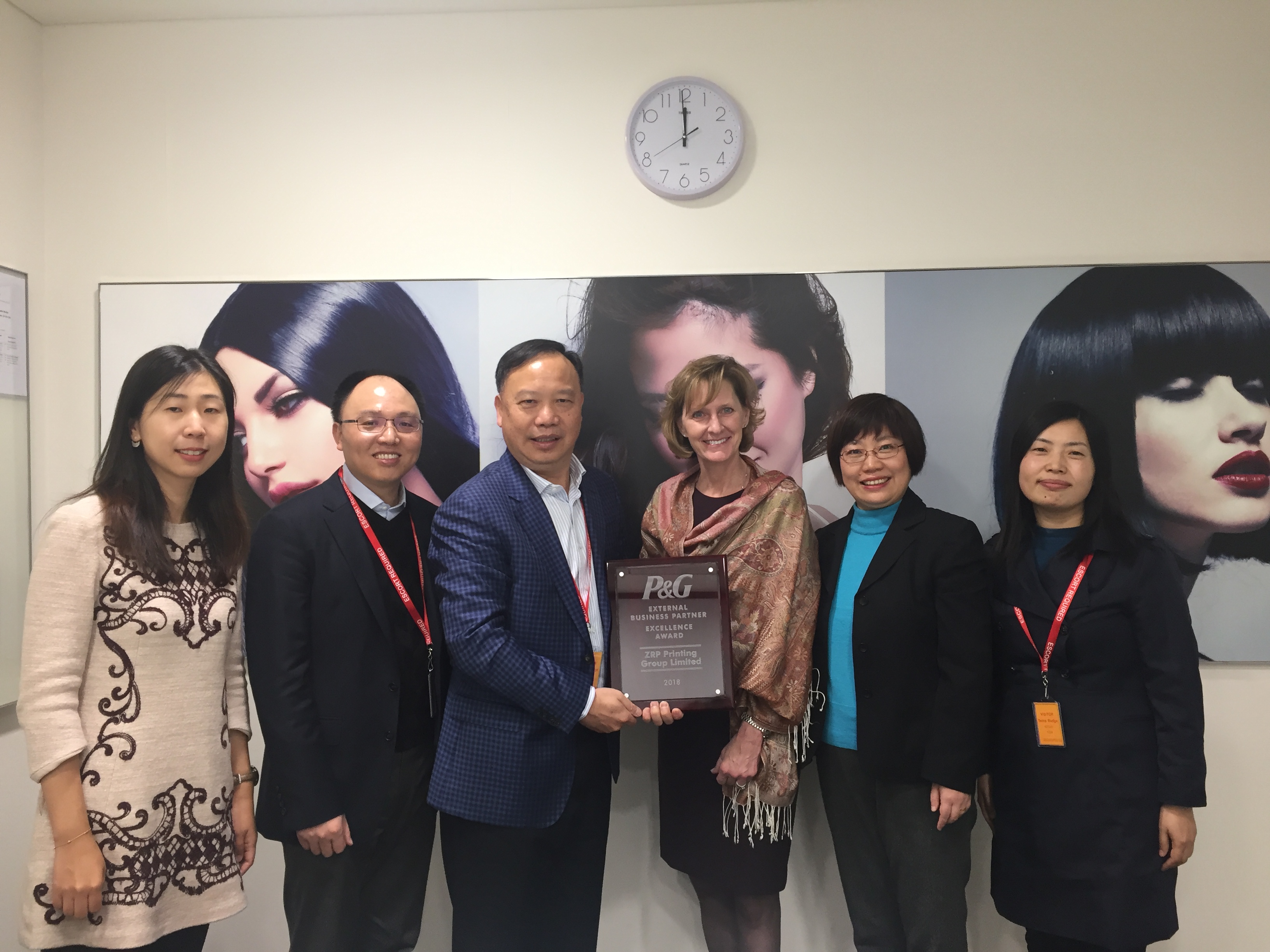 【喜报】97至尊国际印刷集团第6次荣获“宝洁全球供给商卓越奖”