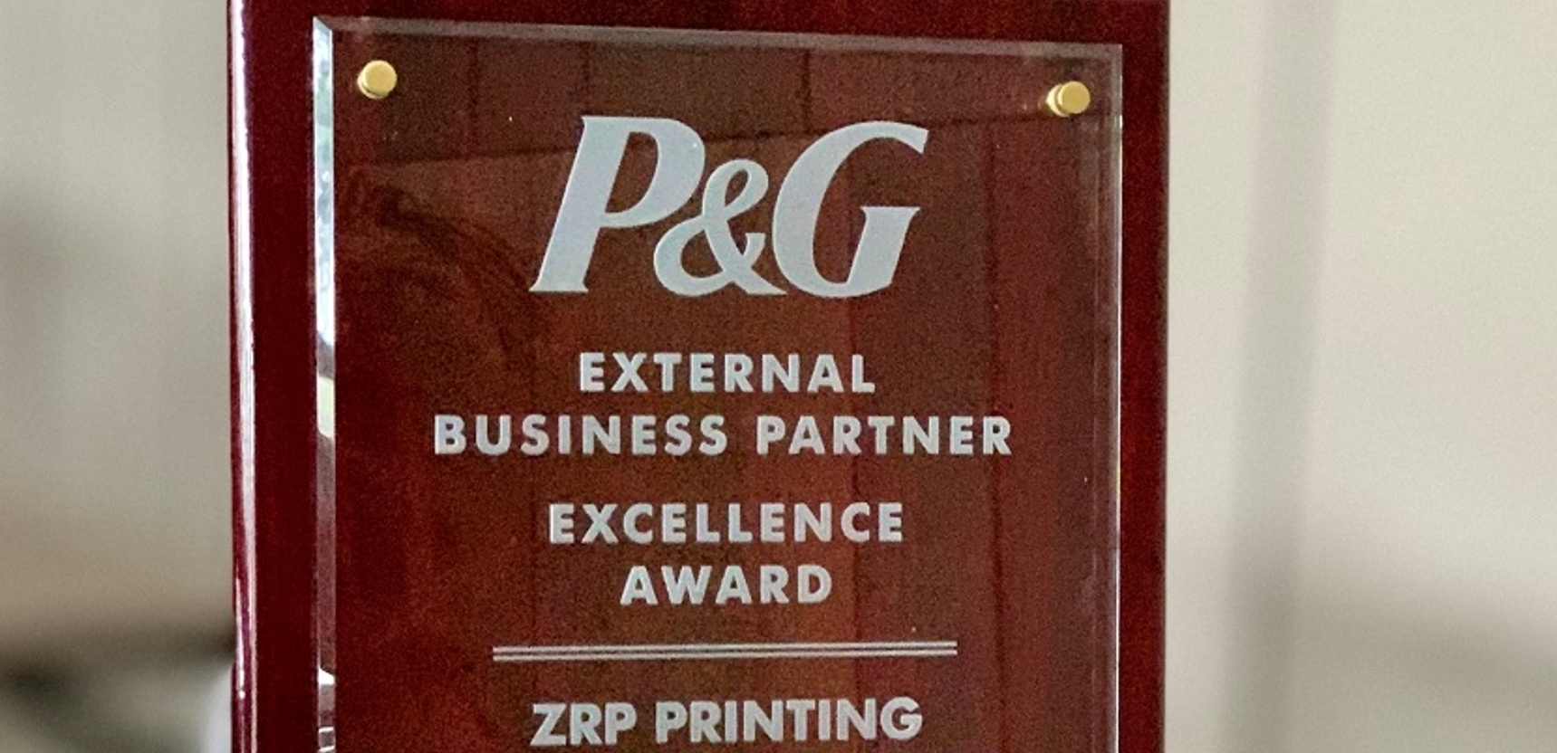 97至尊国际印刷第5次荣获《宝洁全球供给商卓越奖》